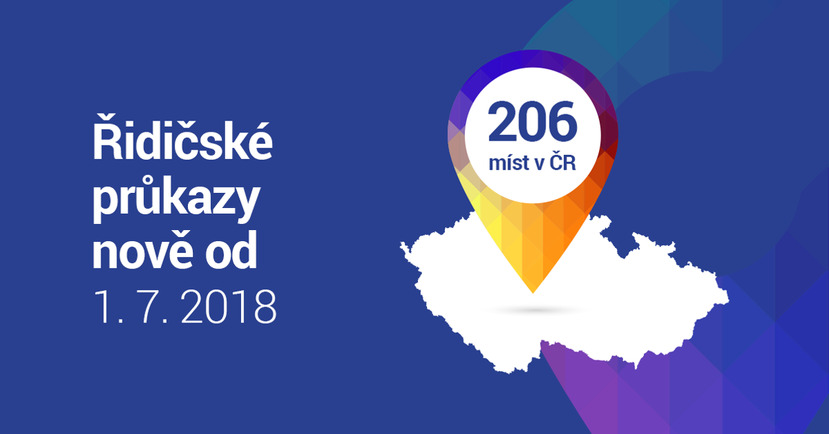 Řidičské průkazy nově vyřídíte na kterémkoliv úřadu obce s rozšířenou působností