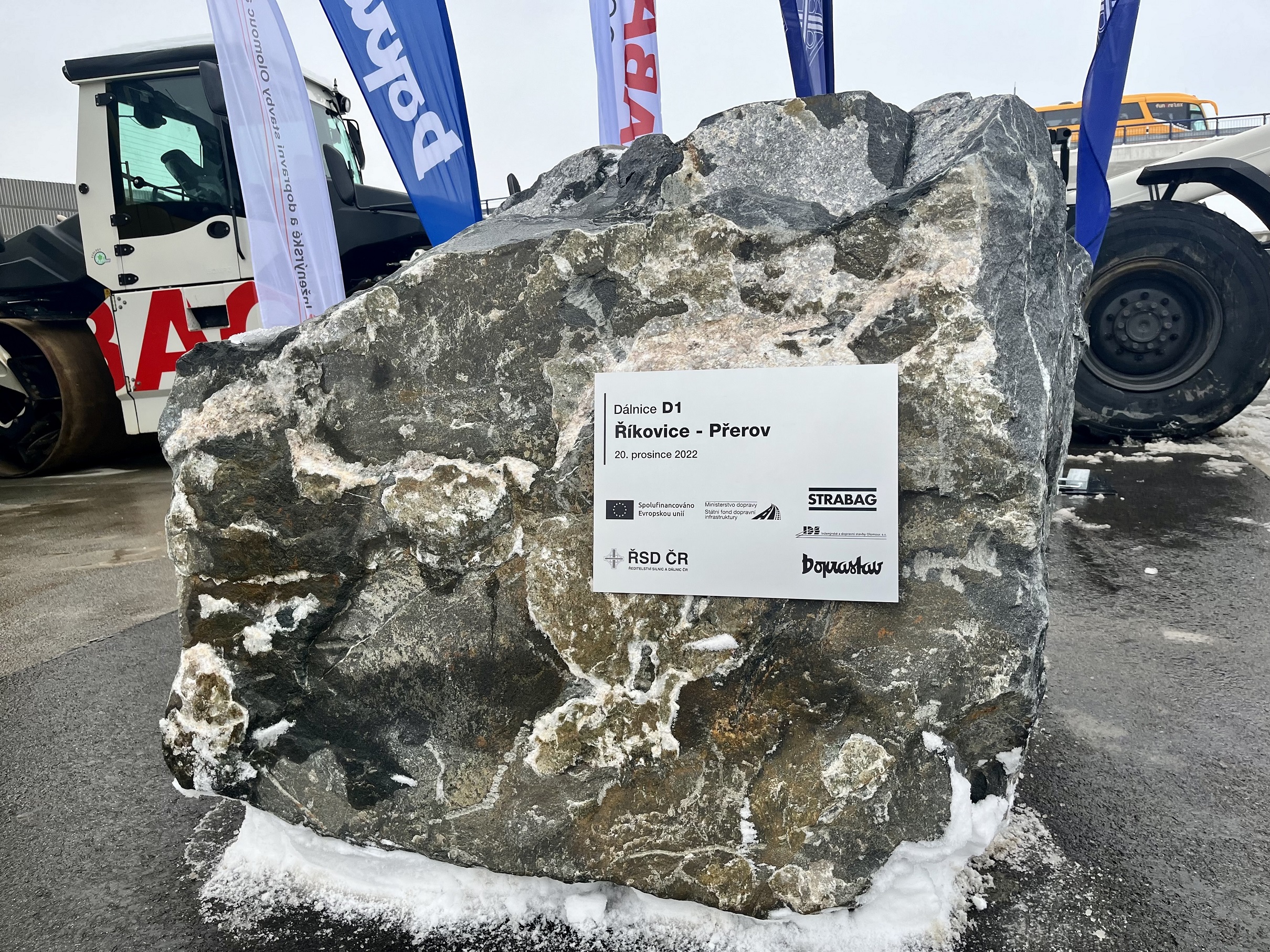 Poslední úsek D1 mezi Říkovicemi a Přerovem je ve výstavbě. Dokončená D1 bude měřit 377 km
