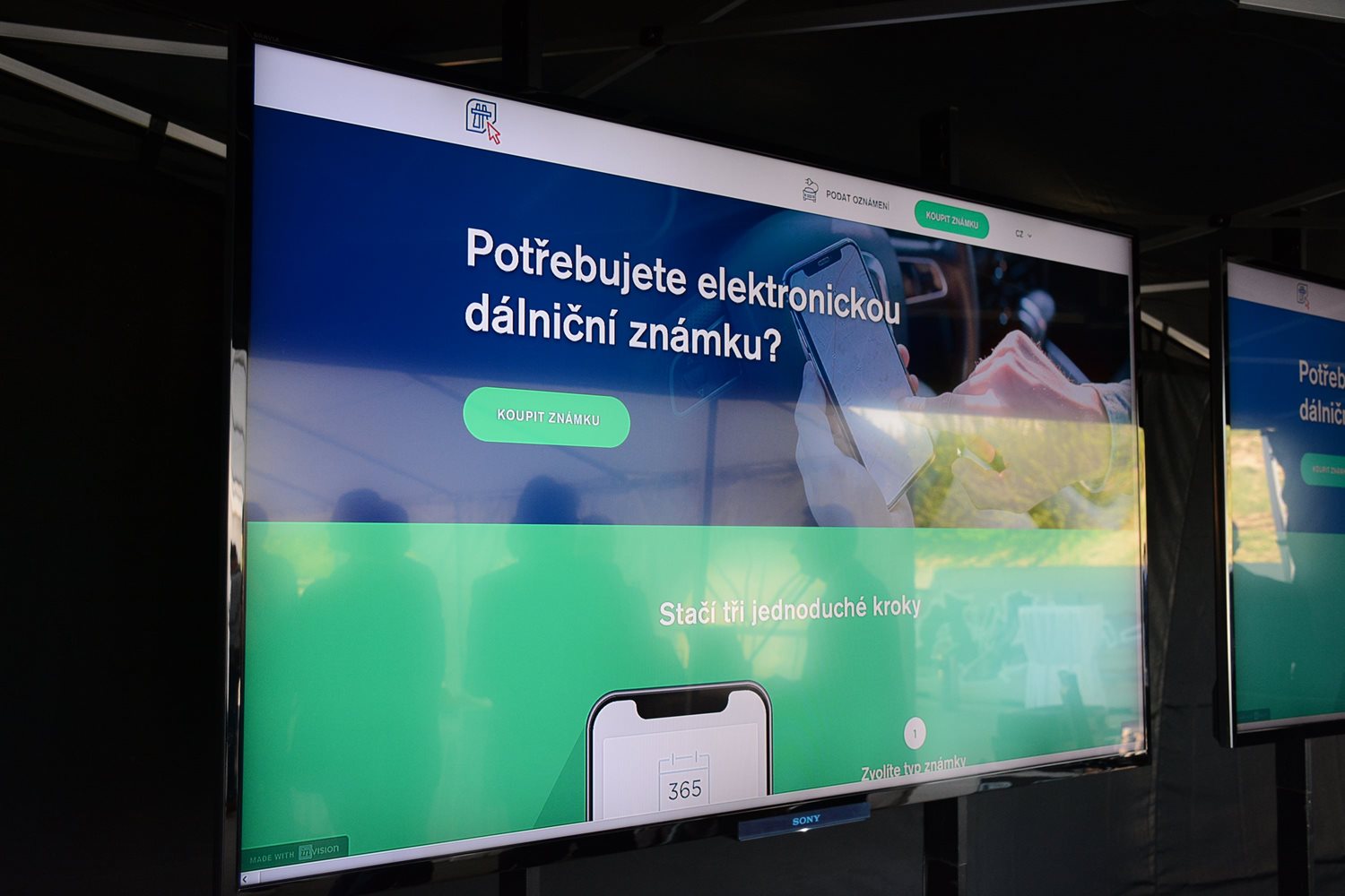 Projekt přechodu na elektronické dálniční známky běží podle plánu