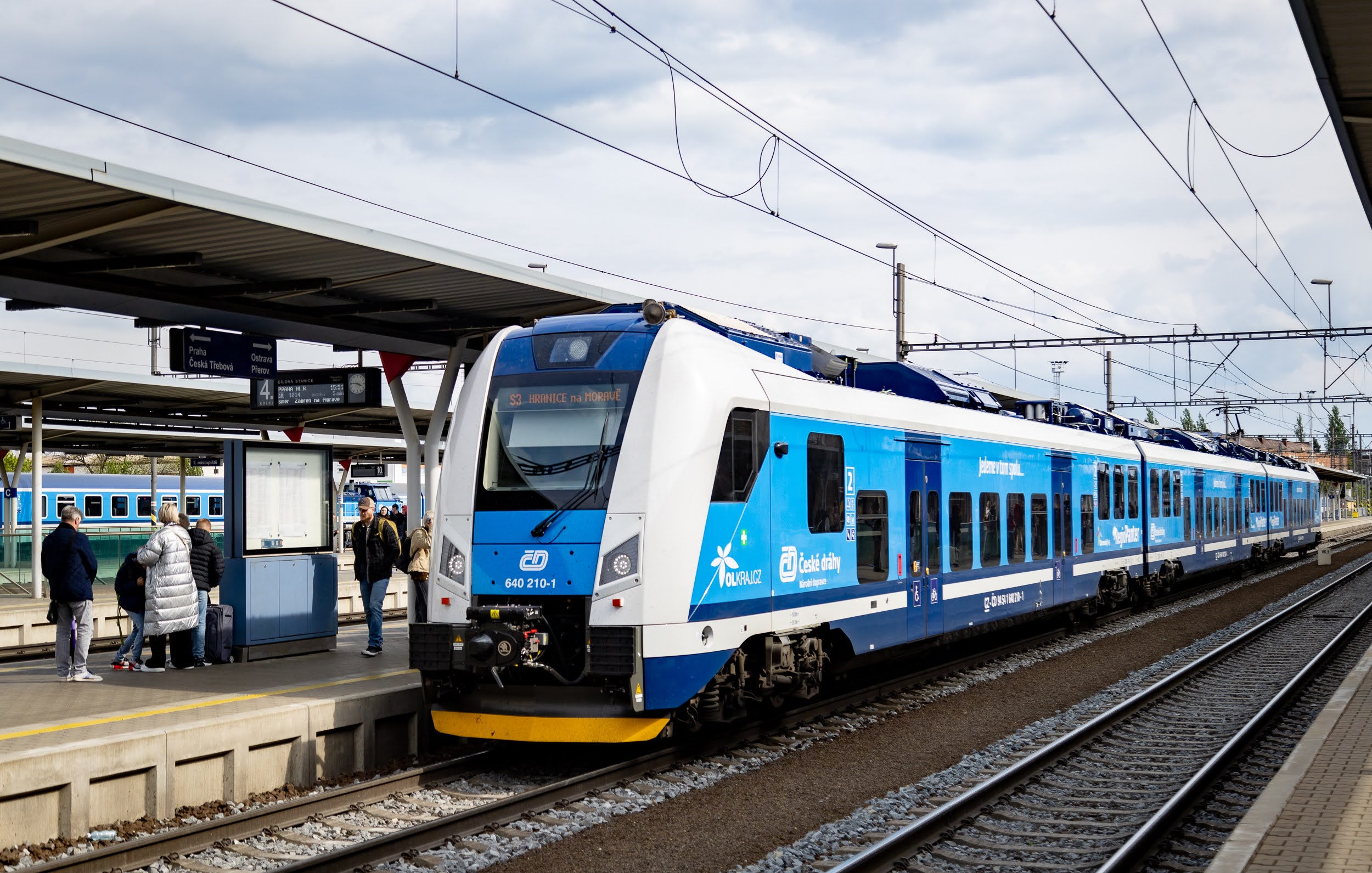 Olomoucký kraj brázdí nové moderní vlaky