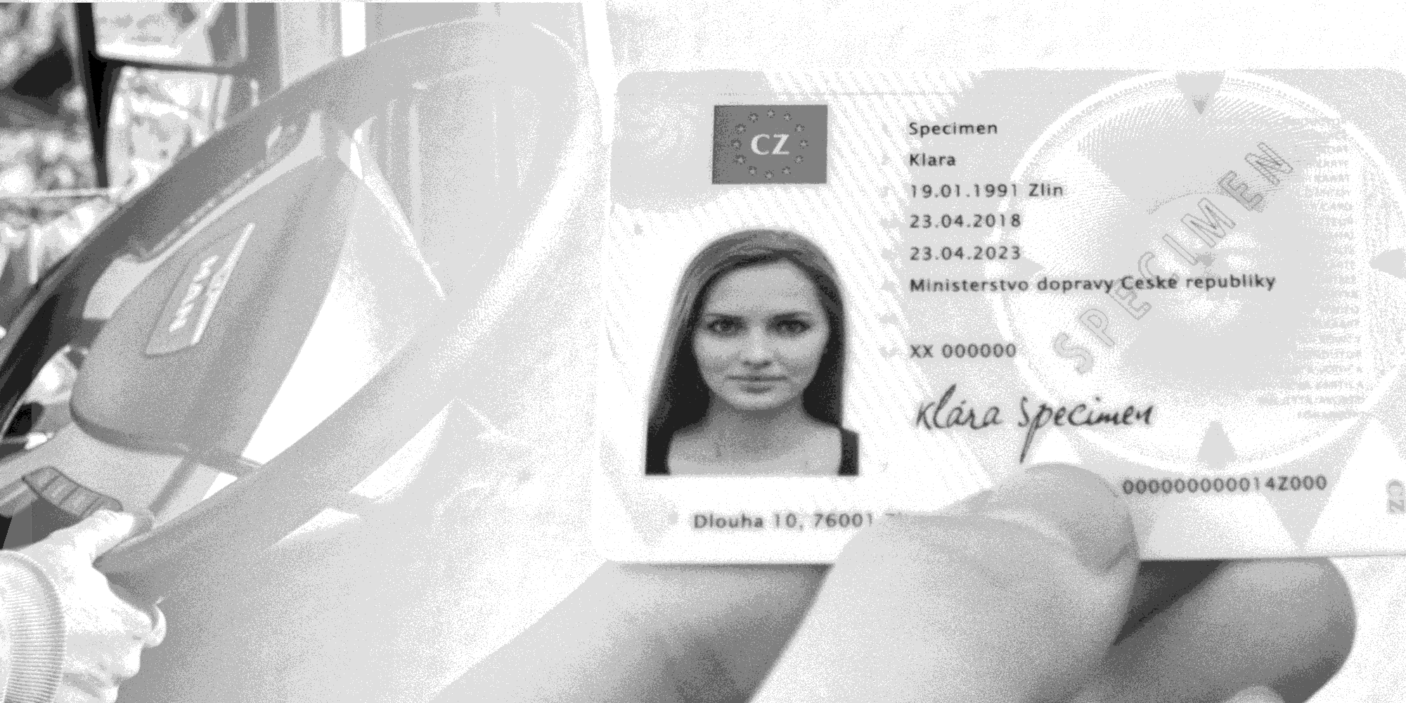 Vydání karty řidiče pro digitální tachograf