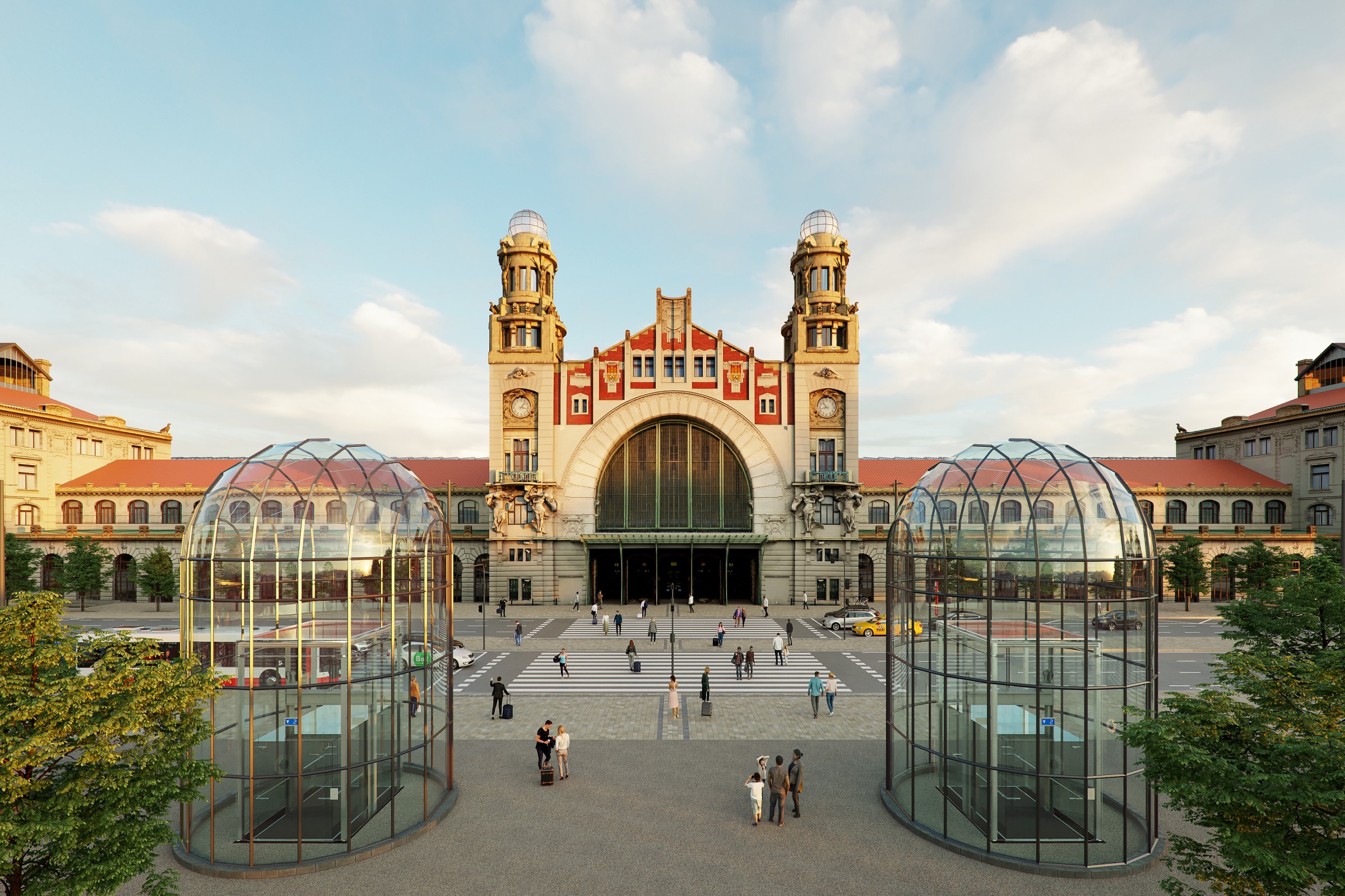 Stop vodě z magistrály. Odbavovací hala na hlavním nádraží získá novou izolaci 