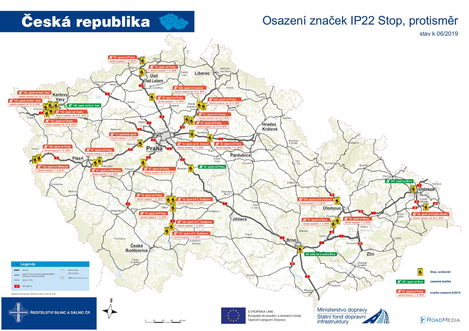 Ministr Kremlík: S dopravními značkami STOP-PROTISMĚR nechceme šetřit