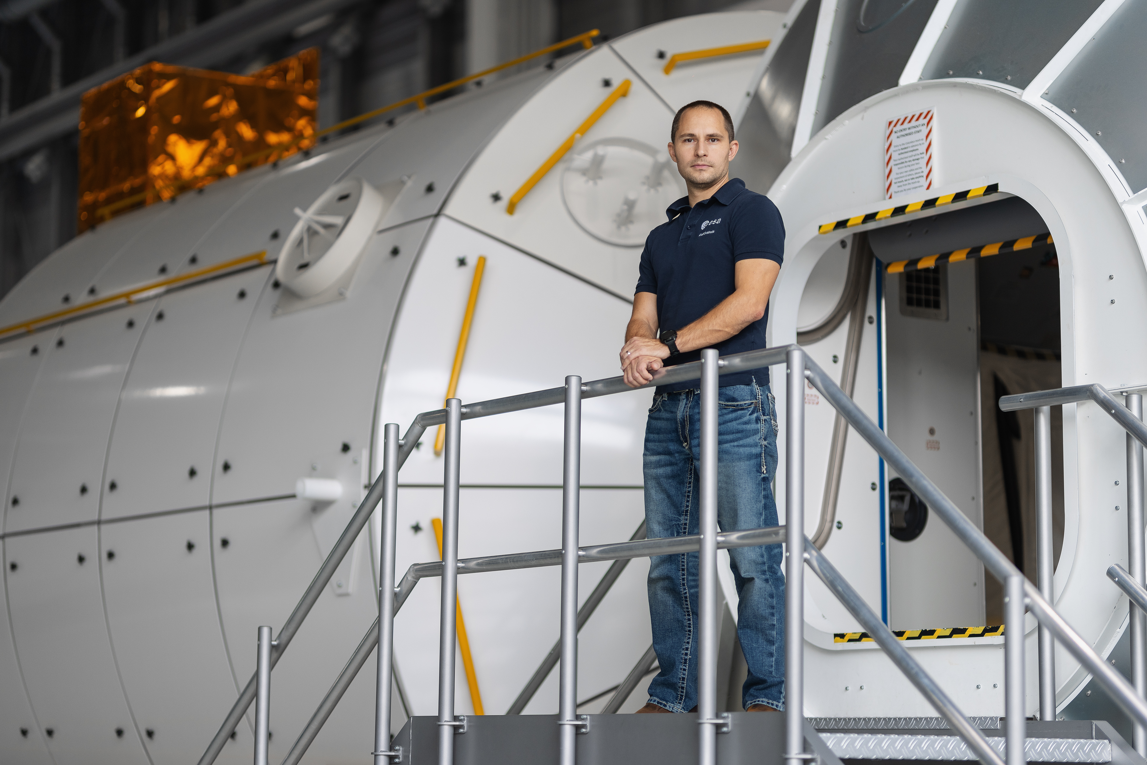 Czech astronaut Ales Svoboda begins the first phase of his space training