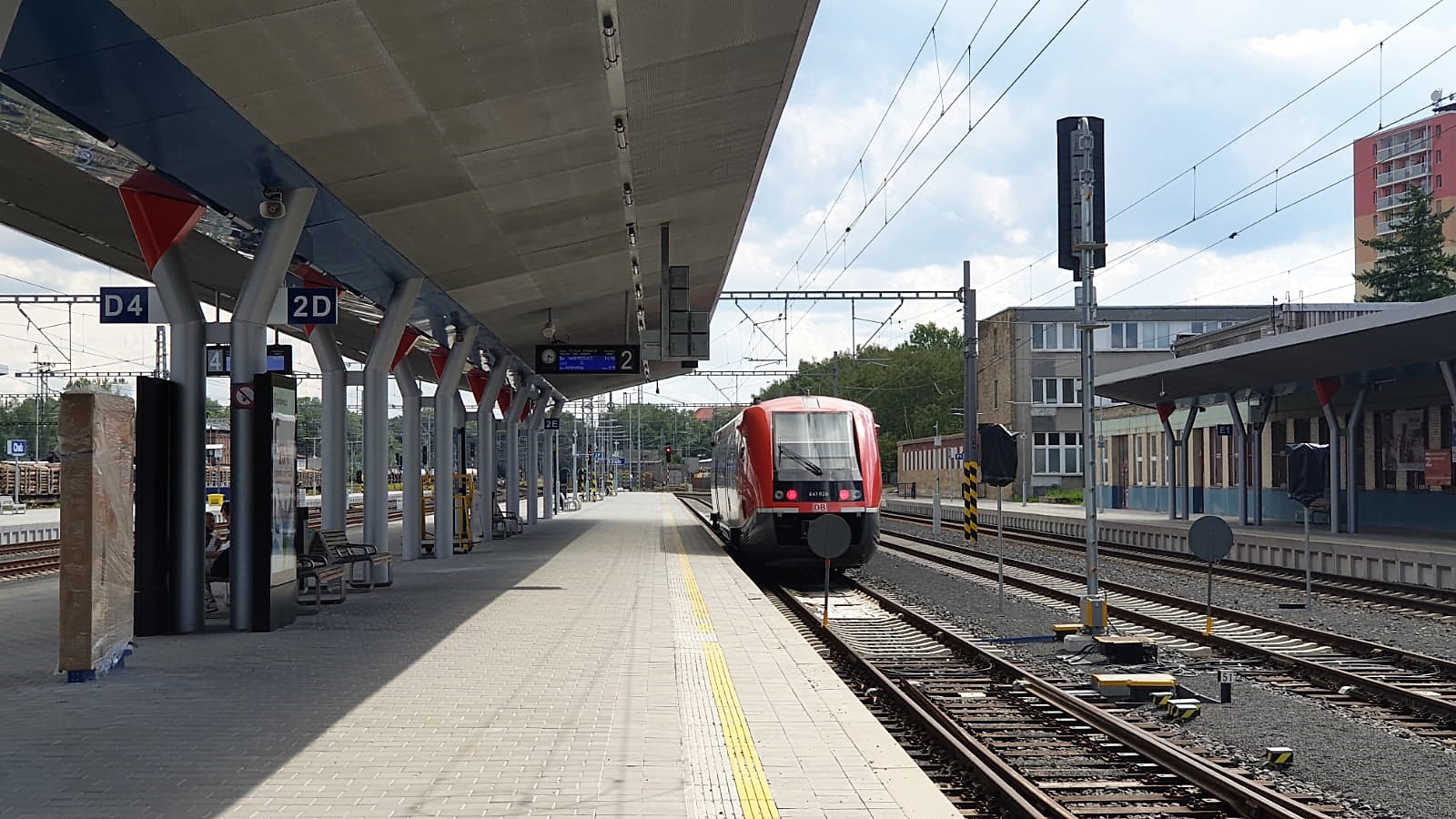 Cheb bude mít v září nová nástupiště, příští rok začne rekonstrukce výpravní budovy