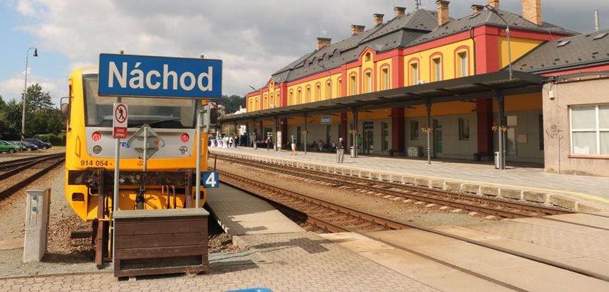 V Náchodě se otevřelo zrekonstruované nádraží