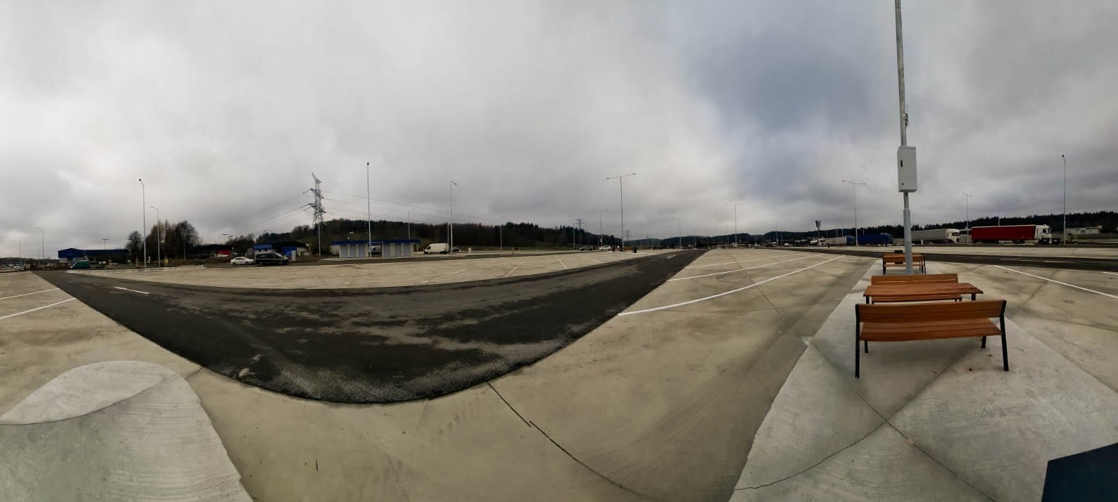 První polovina modernizované rozvadovské odpočívky jde do provozu