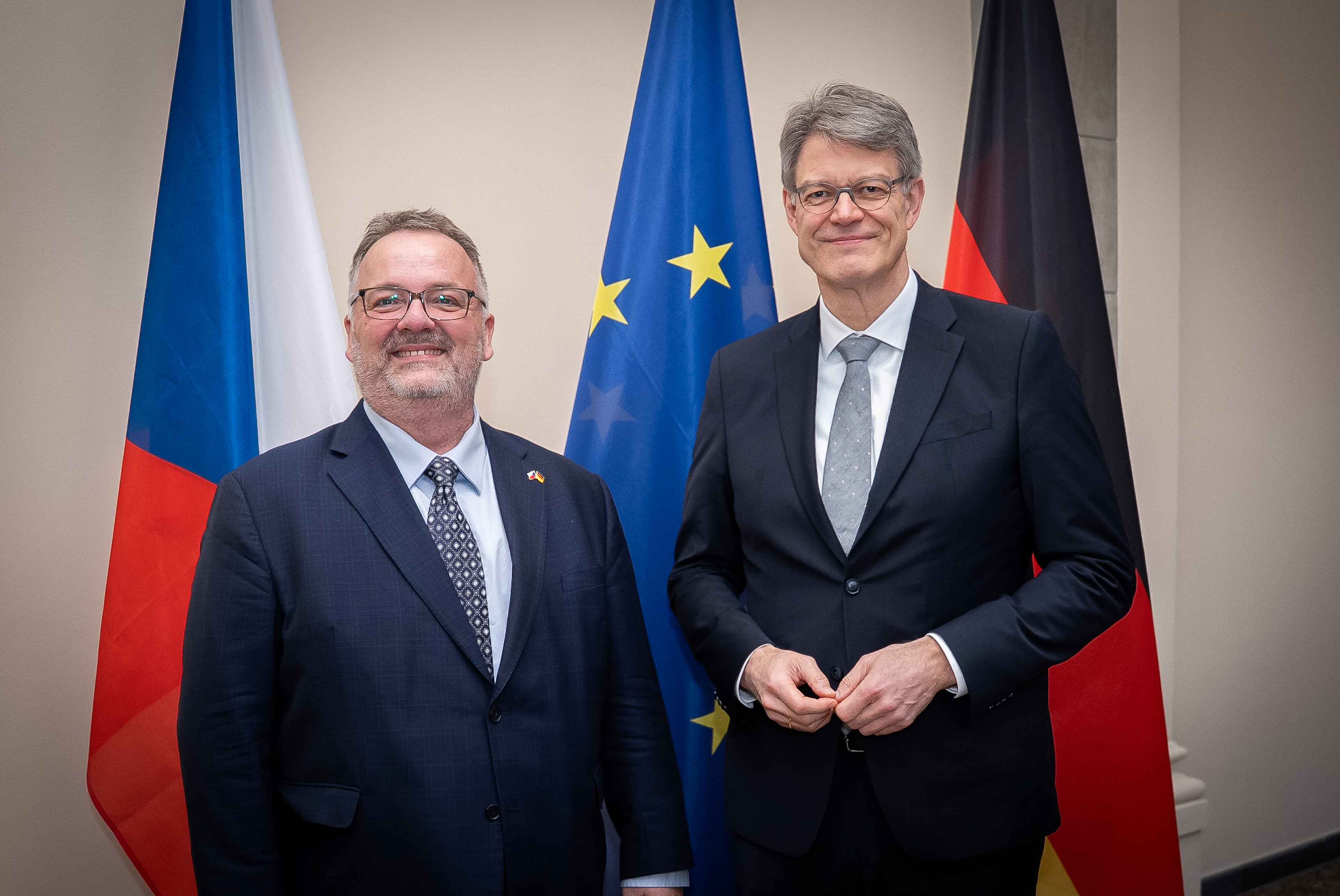 Vysokorychlostní spojení, podpora nákladní žel. dopravy. Bednárik jednal se svým německým protějškem