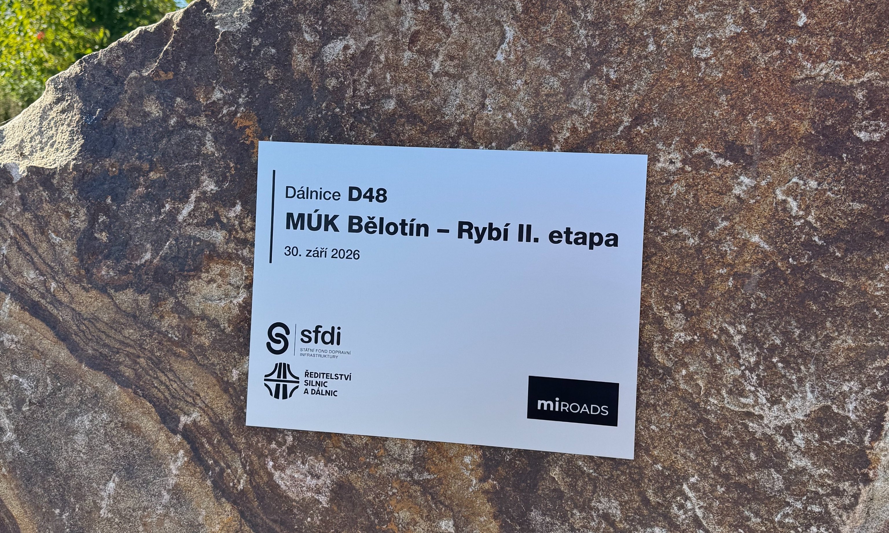 Ředitelství silnic a dálnic začalo stavět nový úsek D48 u Nového Jičína