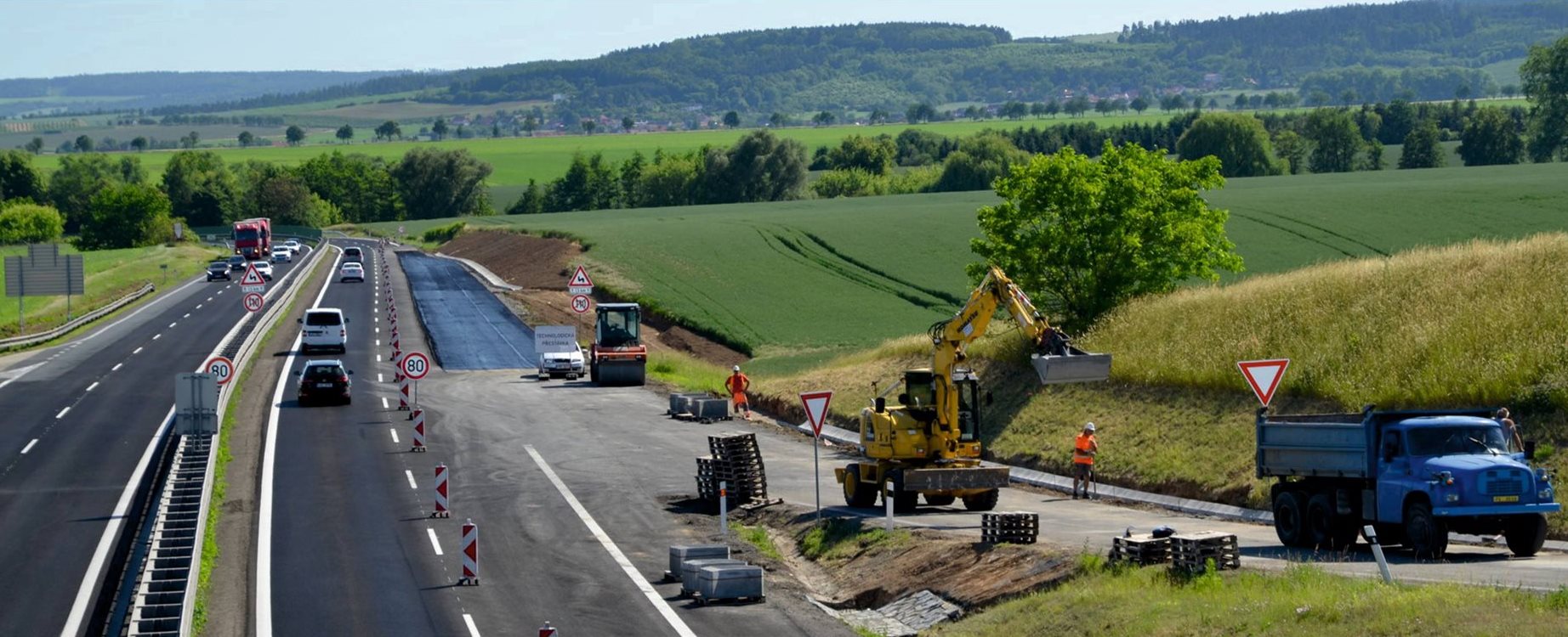 Upozorňujeme na prázdninovou jízdu v omezeních. BESIP spouští kampaň k bezpečnosti pracovníků 