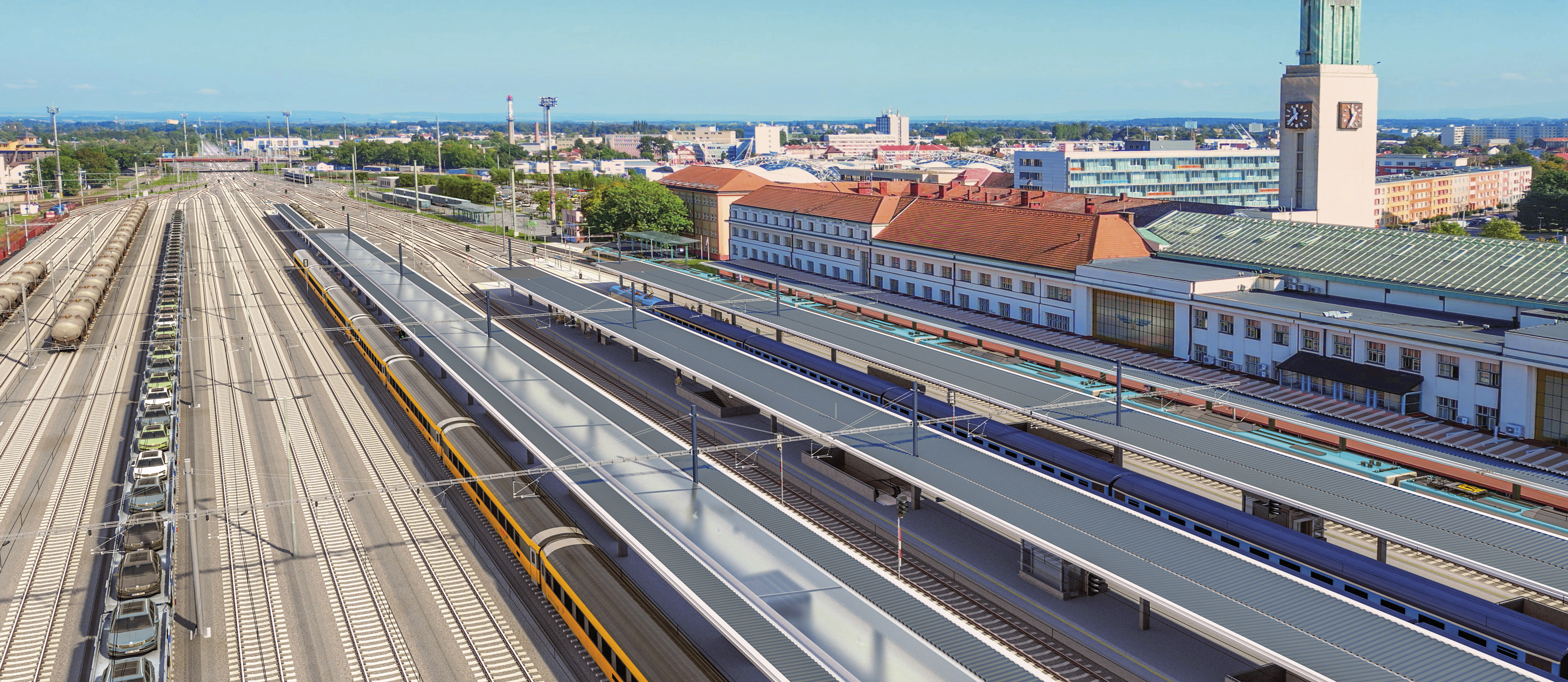 Začíná přestavba nádraží v Hradci Králové 