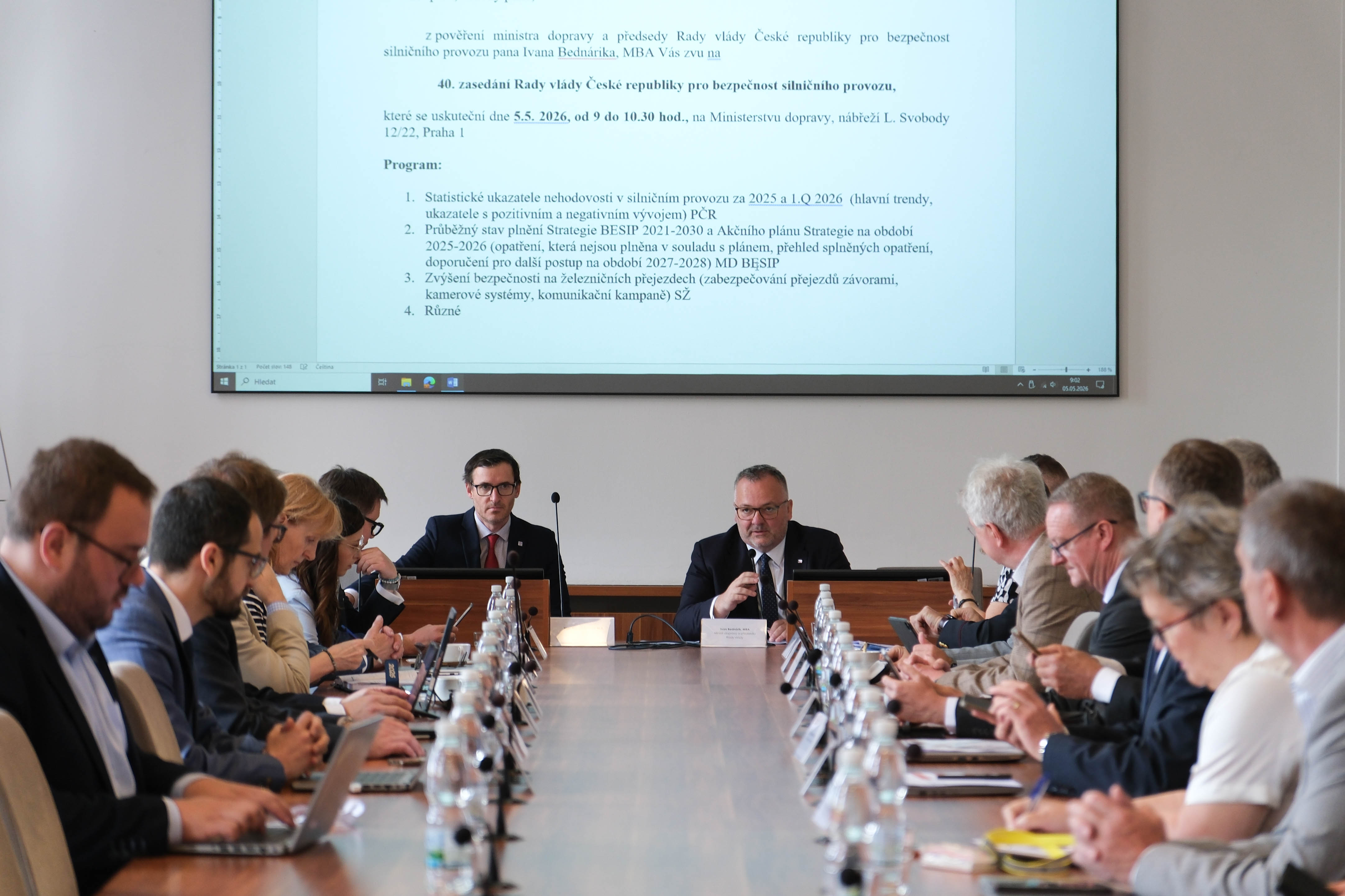 Rada vlády projednala plnění strategie BESIP v polovině dekády, podpořila další opatření