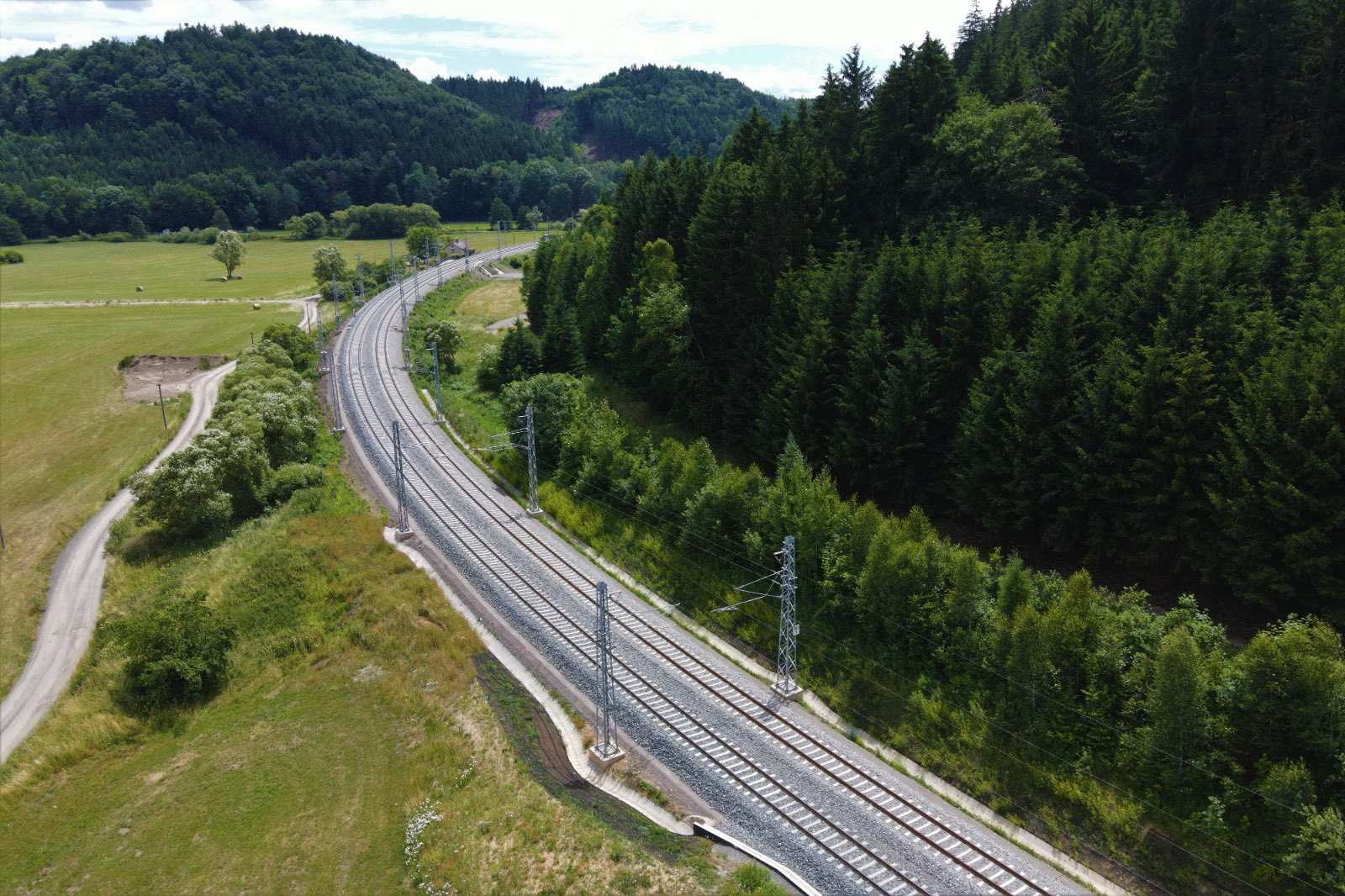 Skončila modernizace 1. koridoru v údolí Tiché Orlice