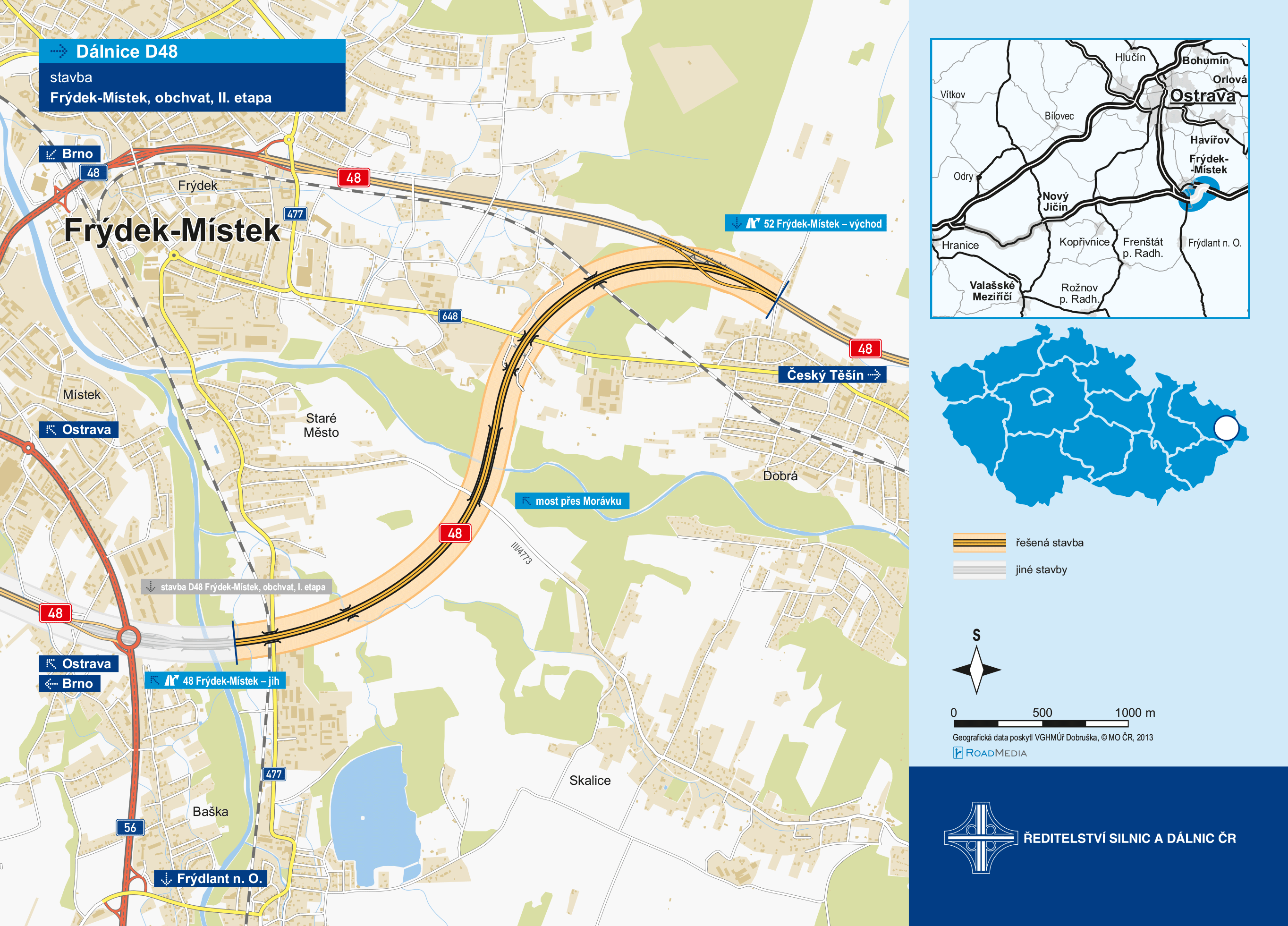 Frýdek-Místek má plnohodnotný obchvat, odvede tranzitní dopravu z centra města