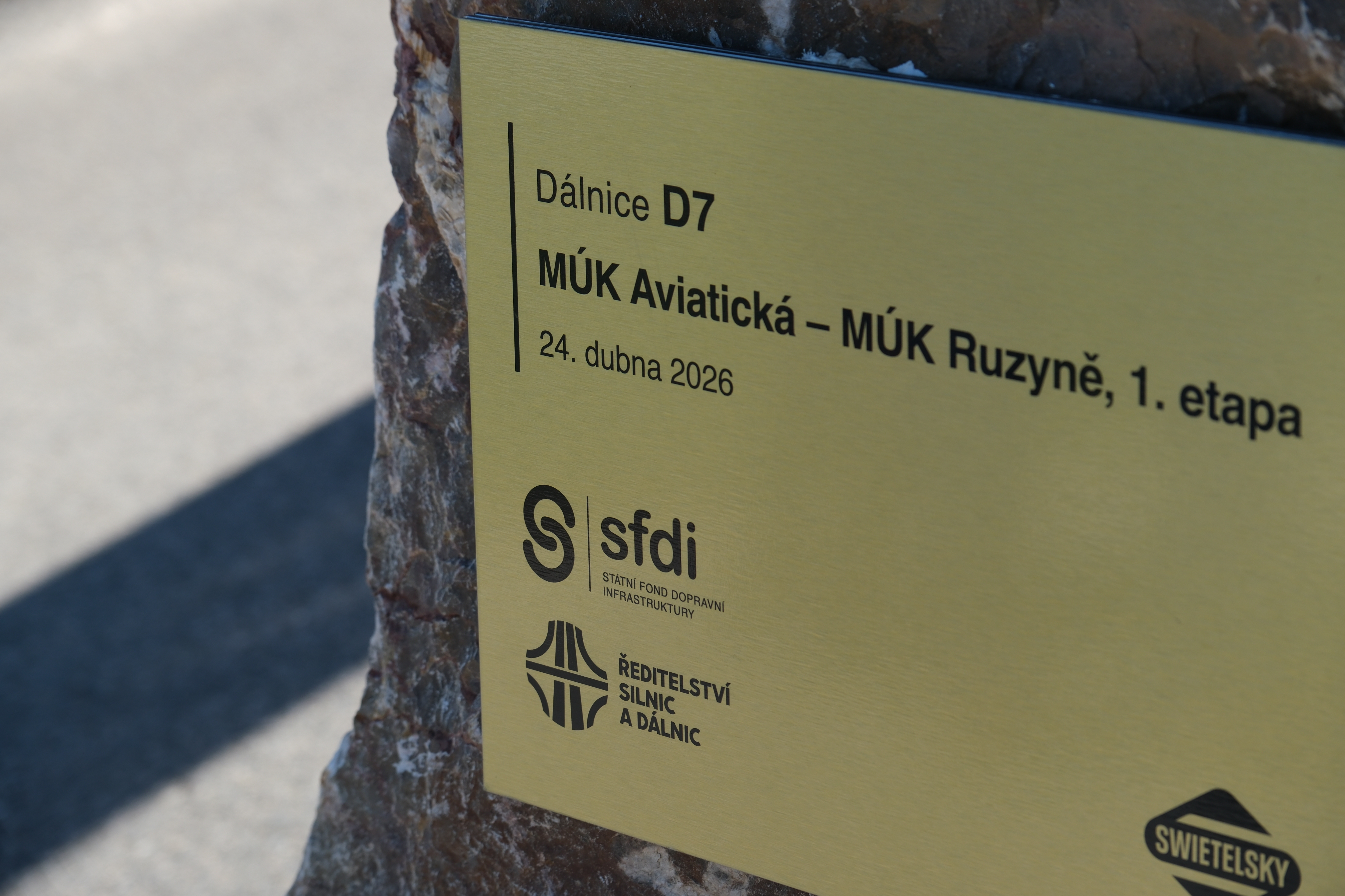 Ředitelství silnic a dálnic začalo s přestavbou MÚK Aviatická v Praze