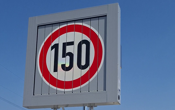 Pilotní provoz rychlosti 150 km/h na dálnici D3 se prodlouží do konce roku
