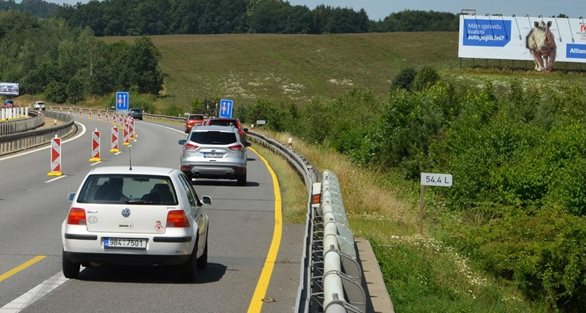 Under the new law, billboards will disappear from motorways and ŘSD will start monitoring illegal banners