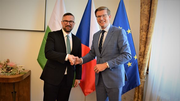 Cross-border rail links and innovation. Minister Kupka held talks with his Saxon counterpart