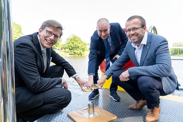 V Kolíně se otevírá nové veřejné přístaviště pro osobní lodní dopravu a začíná stavba přístaviště pro malá plavidla