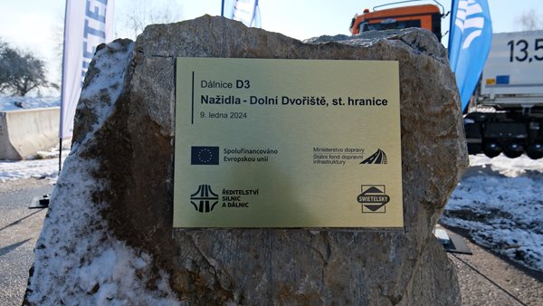 Ředitelství silnic a dálnic zahajuje výstavbu dálnice D3 z Nažidel na státní hranici s Rakouskem