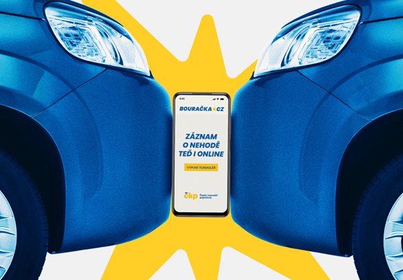 Přes 6000 malých nehod vyřešili online, denně řidiči v průměru vyplní 70 formulářů aplikace Bouračka