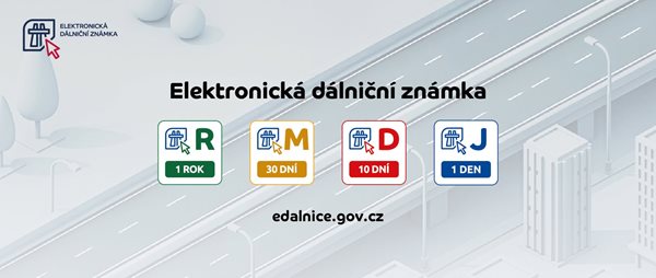 Státní e-shop pro nákup dálničních známek přešel na doménu edalnice.gov.cz