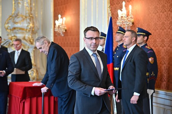 The new transport minister Vladimír Kremlík took over office