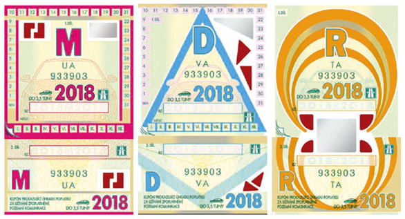 Drivers can purchase motorway coupons for 2018