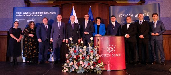 Prezident Petr Pavel zahájil konferenci České uživatelské fórum Copernicus a dálkový průzkum Země