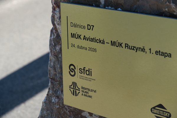 Ředitelství silnic a dálnic začalo s přestavbou MÚK Aviatická v Praze